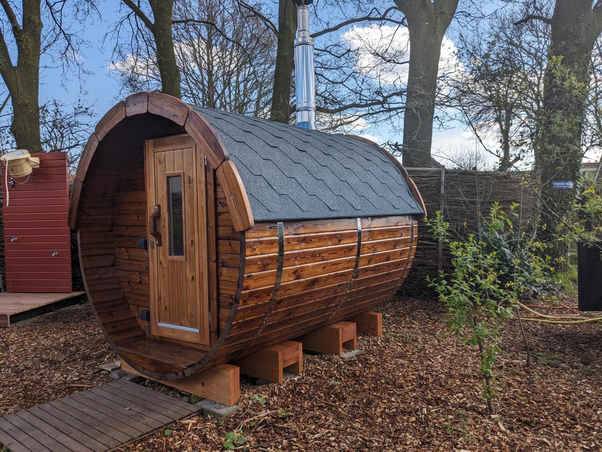 Chalet "Het Biggetje" Hottub - Sauna Volkel Bagian luar foto