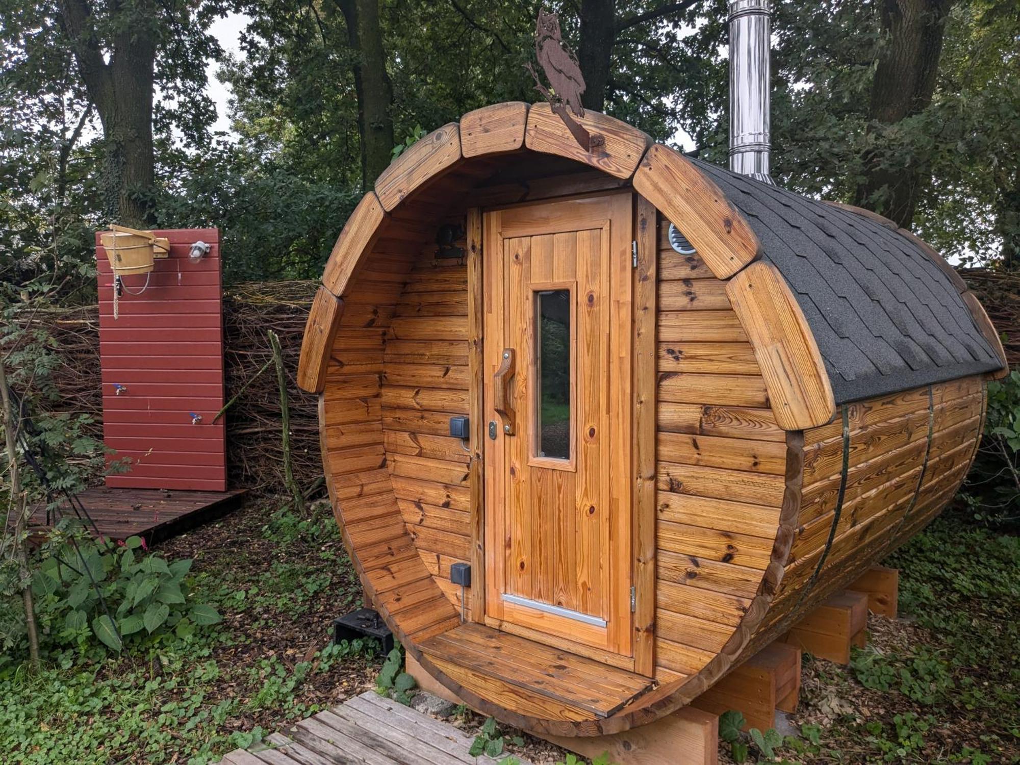 Chalet "Het Biggetje" Hottub - Sauna Volkel Bagian luar foto